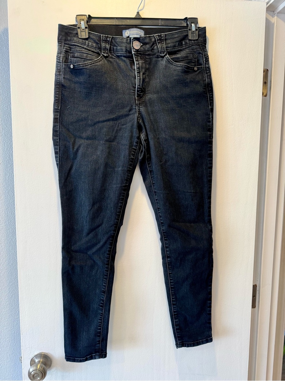 Democracy Women's Skinny Jeans - Dark Wash High Rise